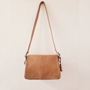 Tan Leather Coach Crossbody